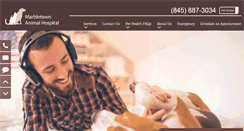 Desktop Screenshot of marbletownanimalhospital.com